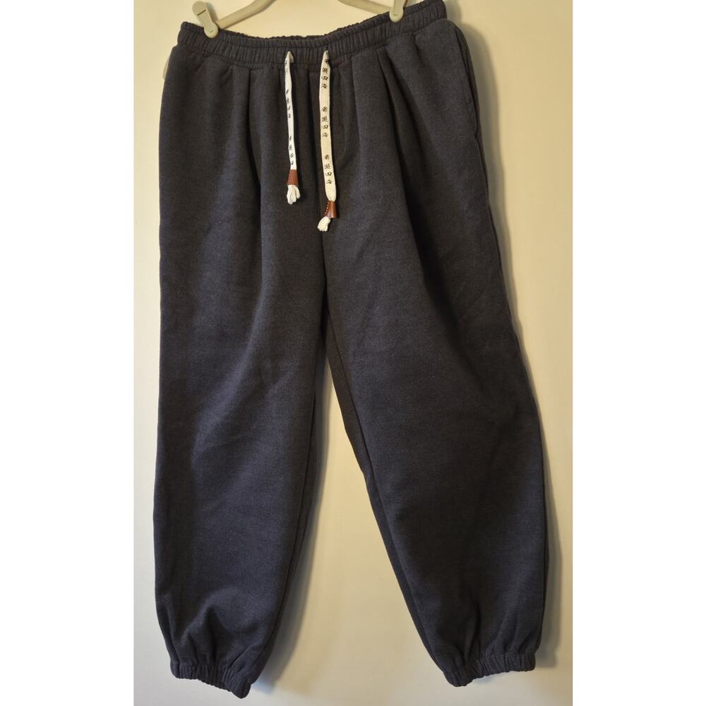 Mr Donoo Jogger Pants Adult Gray Stretch Waist Japanese Rare 30x26.5 Tag Is 3XL